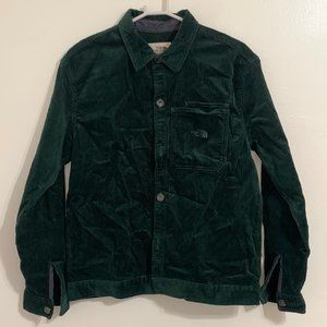 COPY - Mens Berkeley Cord Overshirt, Size M, Scarab Green
